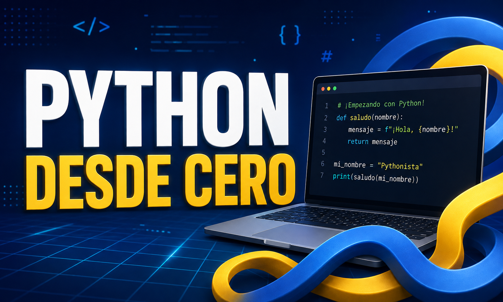 Portada de Python de Cero